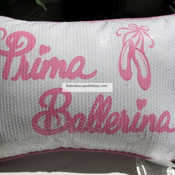 8 Piece Ballerina Ballet Twin Quilt ~ Sham ~ Sheets ~ 3 Throw Pillow ~ NEW - Picture 9 of 10